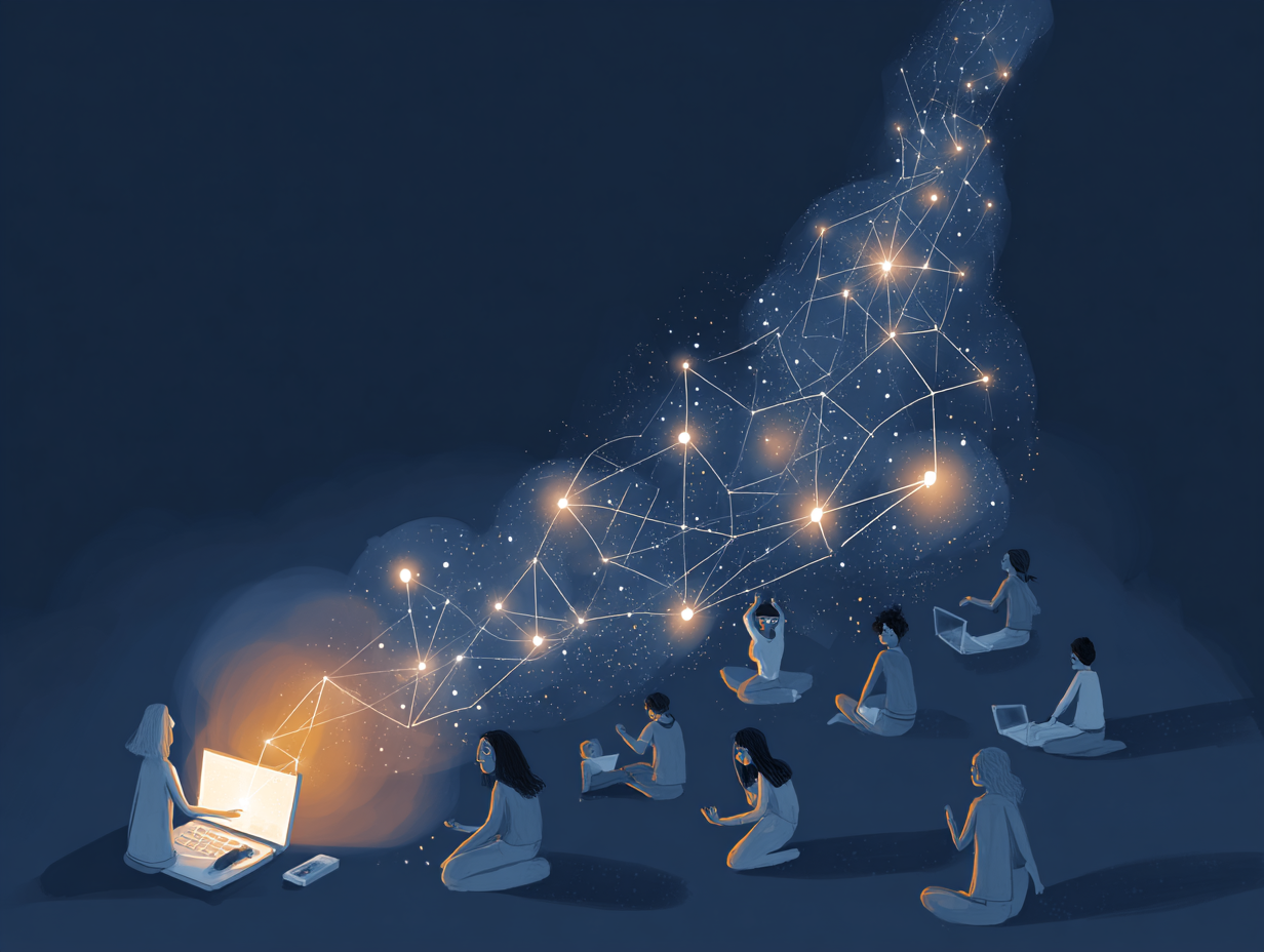 Knowledge sharing doesn’t just transfer skills. It builds invisible bridges.