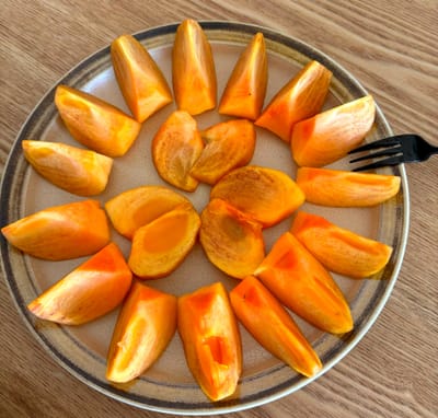 Joy of serving seasonal fruits for friends