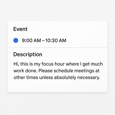 Thanks to a Colleague, I`m Rethinking  My Mornings