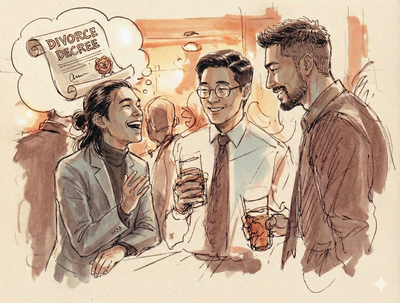 "It felt as if my wife asked for a divorce!"