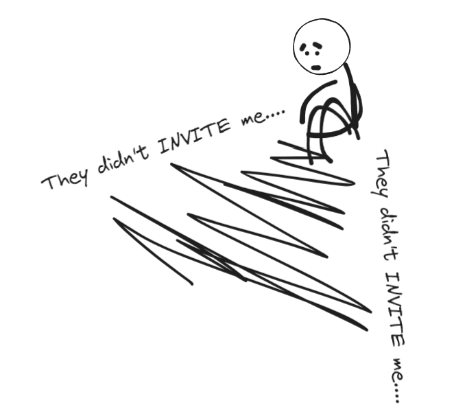 They didn't invite me